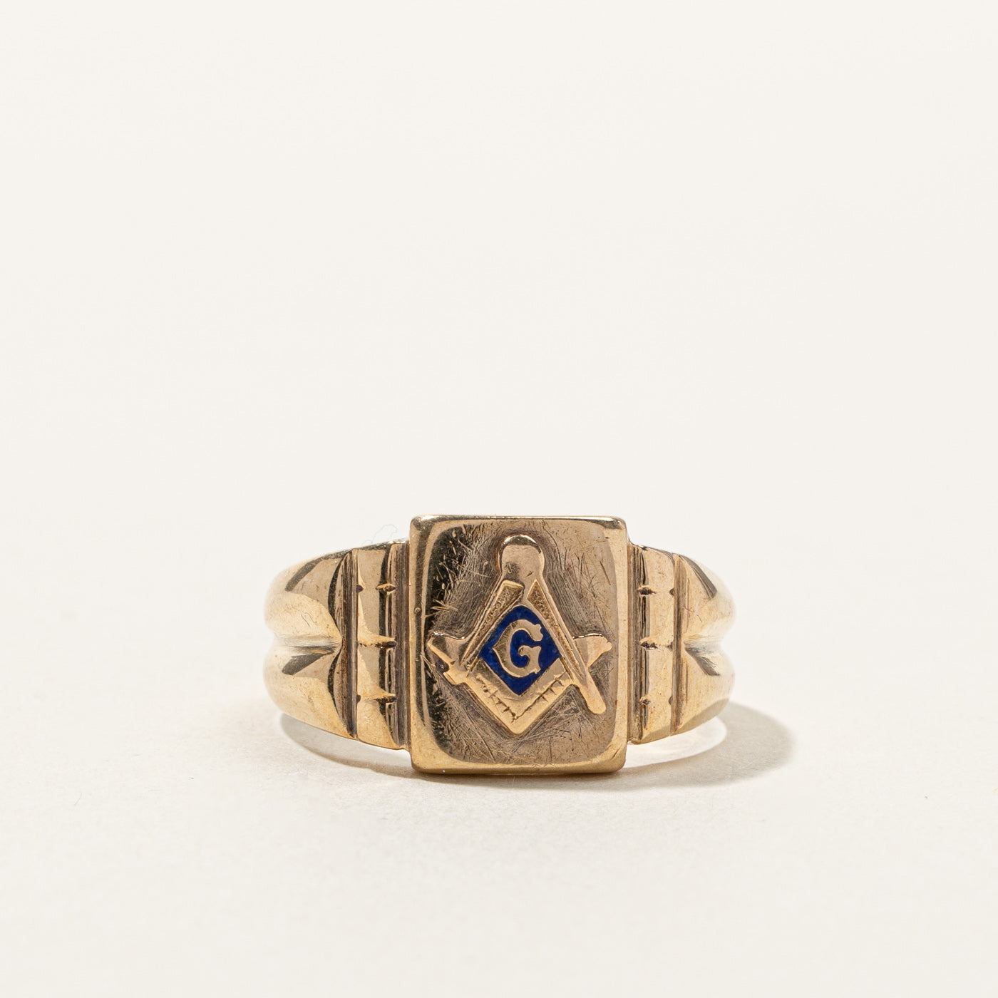 Gold Masonic Ring | SZ 9.5 |