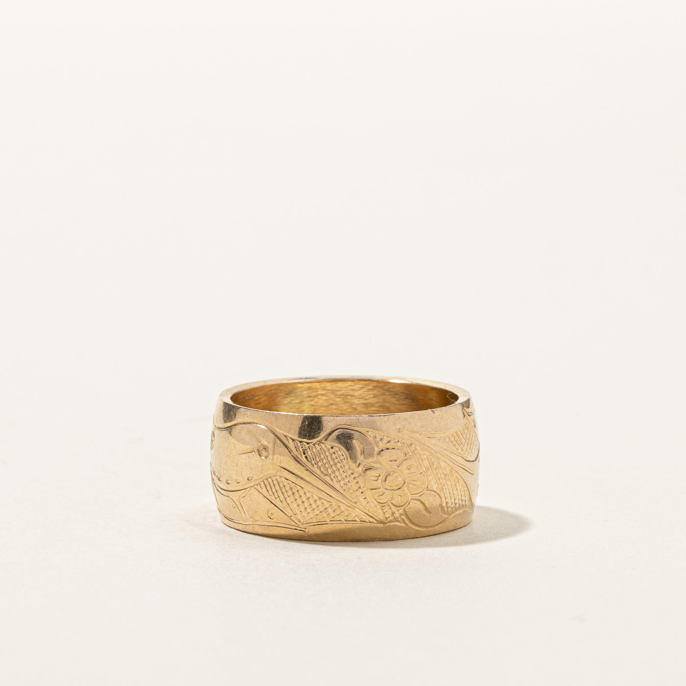 Indigenous Art Gold Band | SZ 7 |