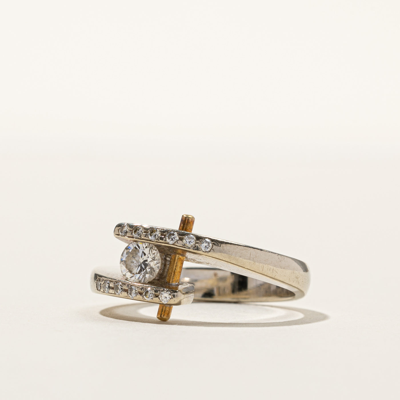 Bypass Canadian Diamond Ring | 0.44ctw | SZ 6.5 |