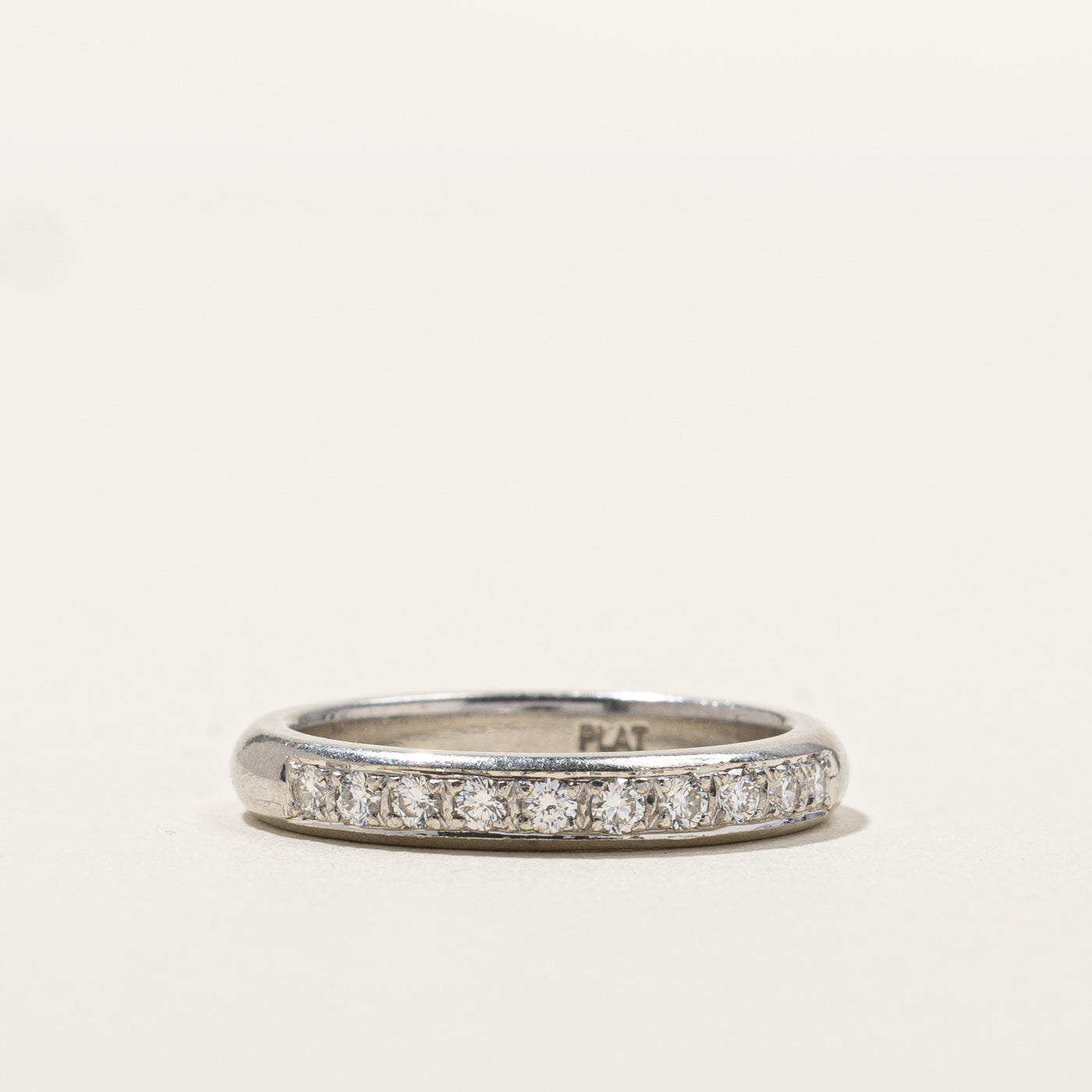Diamond Semi Eternity Band | 0.30ctw | SZ 5 |