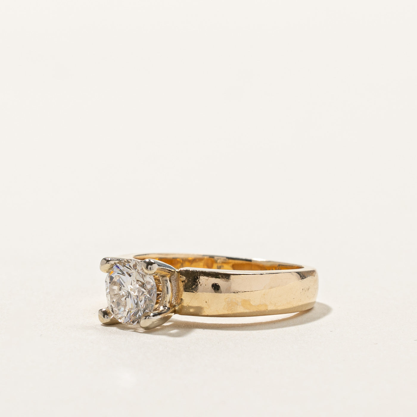 Prong Set Diamond Engagement Ring | 1.05ct I2 I/J | SZ 6 |