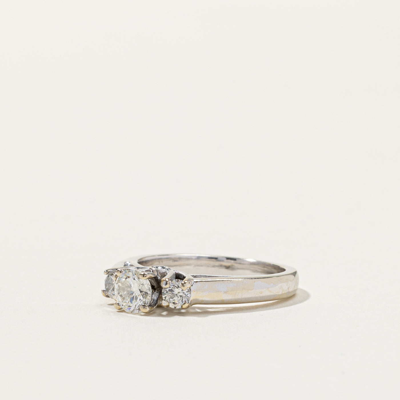 Three Stone Diamond Engagement Ring | 0.77ctw | SZ 7 |