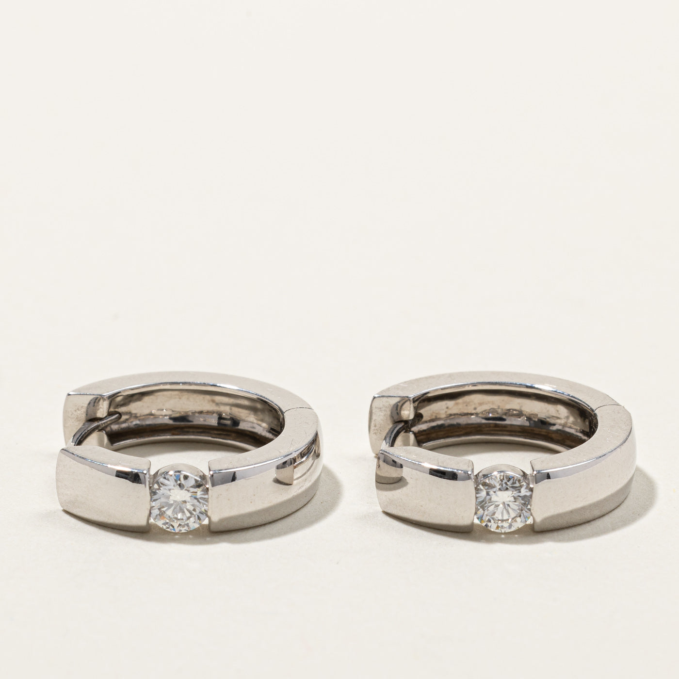 Canadian Diamond Huggie Earrings | 0.50ctw |