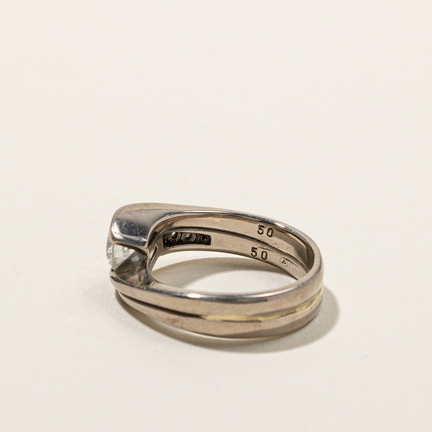 Bypass Canadian Diamond Wedding Set | 0.59ctw | SZ 6.5 |