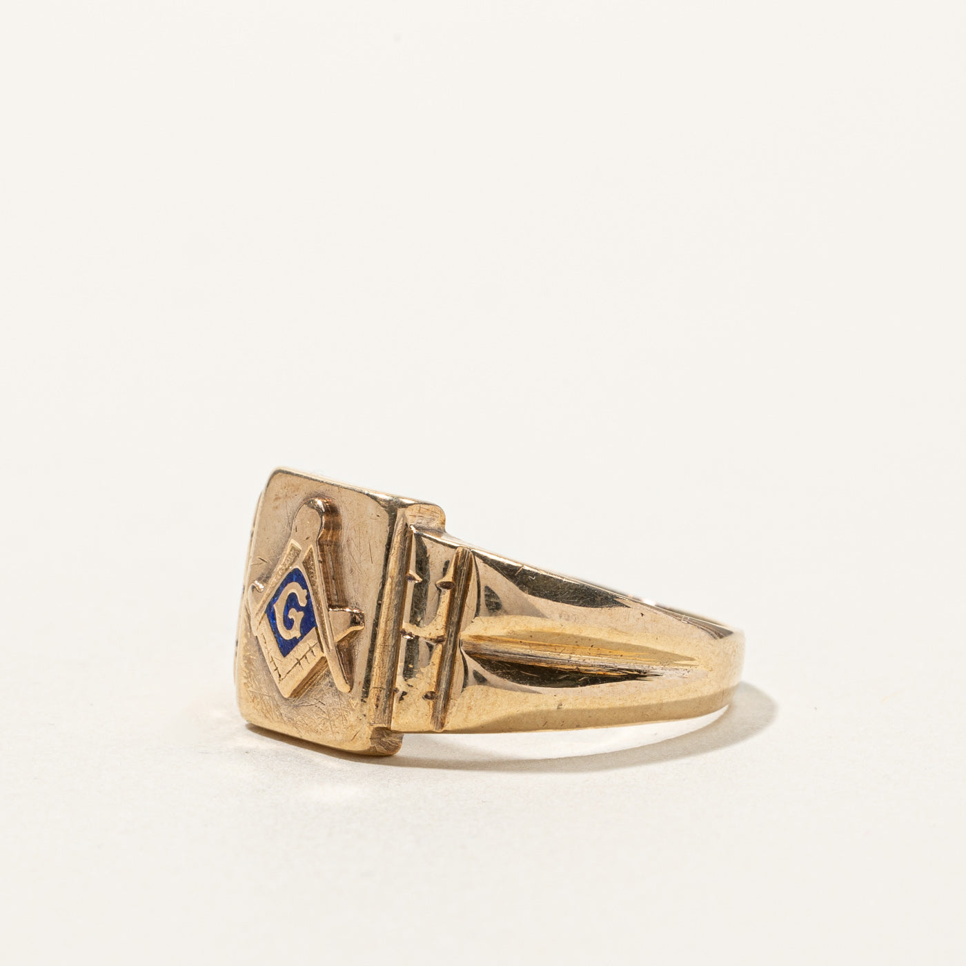 Gold Masonic Ring | SZ 9.5 |