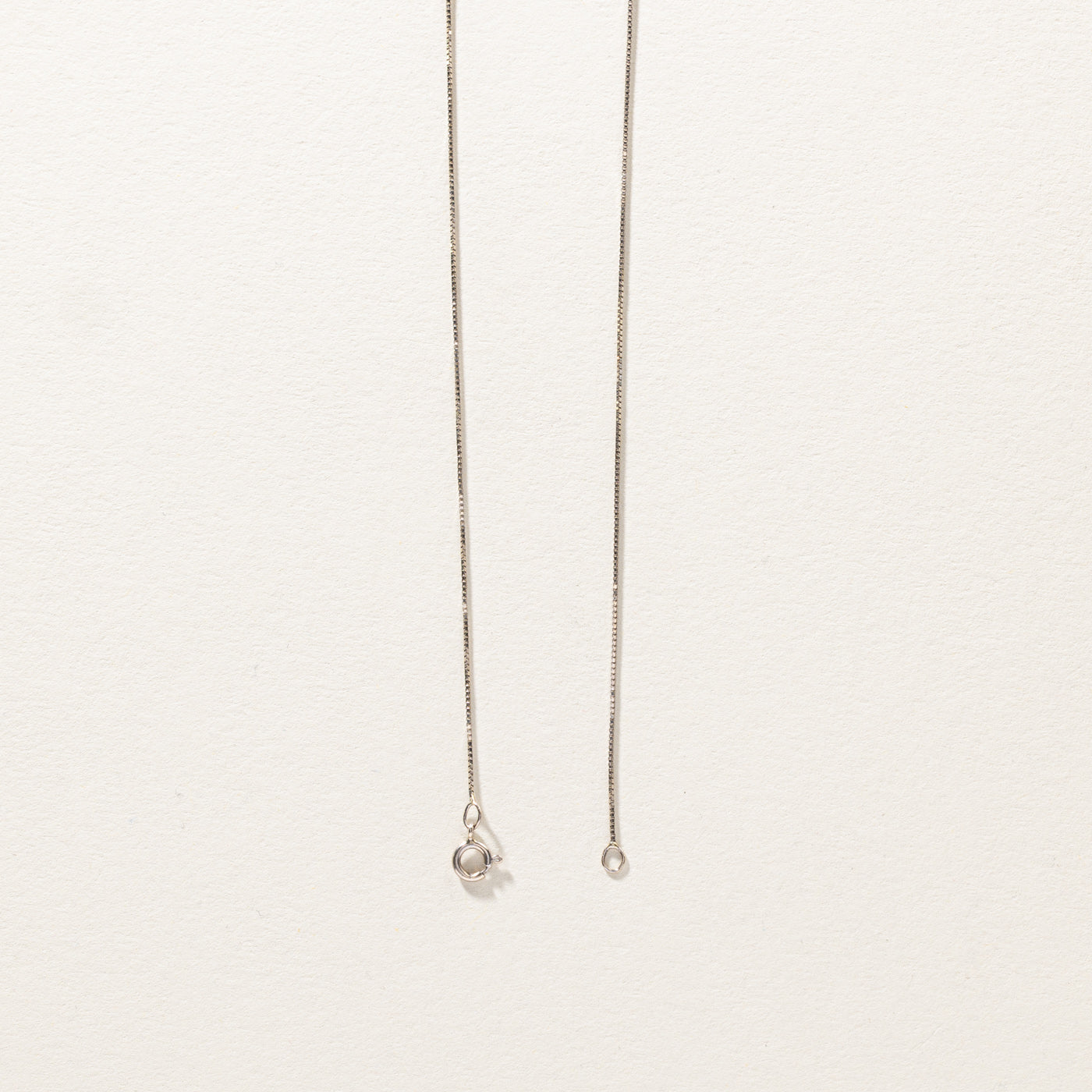 Solitaire Diamond Pendant Necklace | 0.13ctw | 18"|