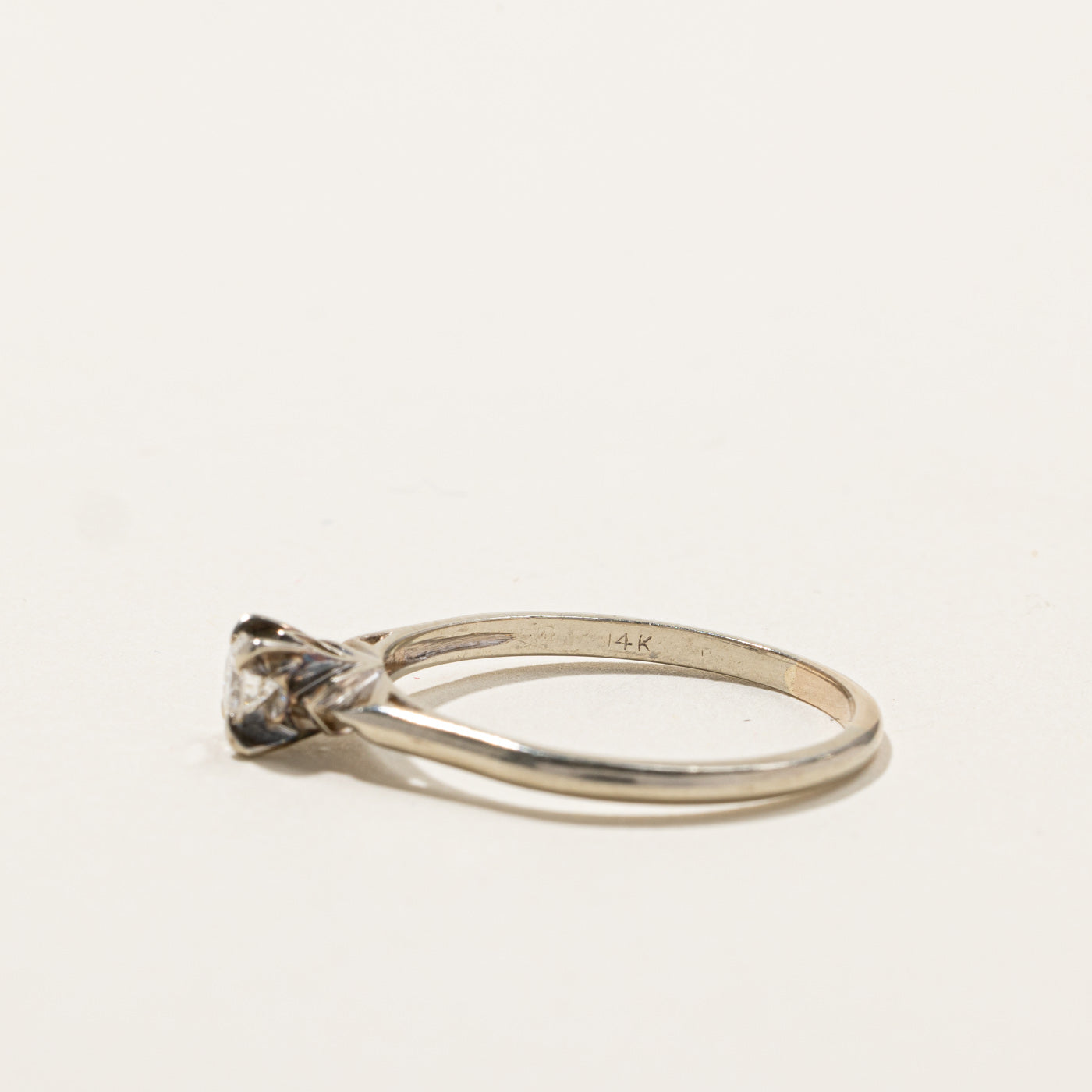 High Set Diamond Ring | 0.20ct | SZ 8.75 |
