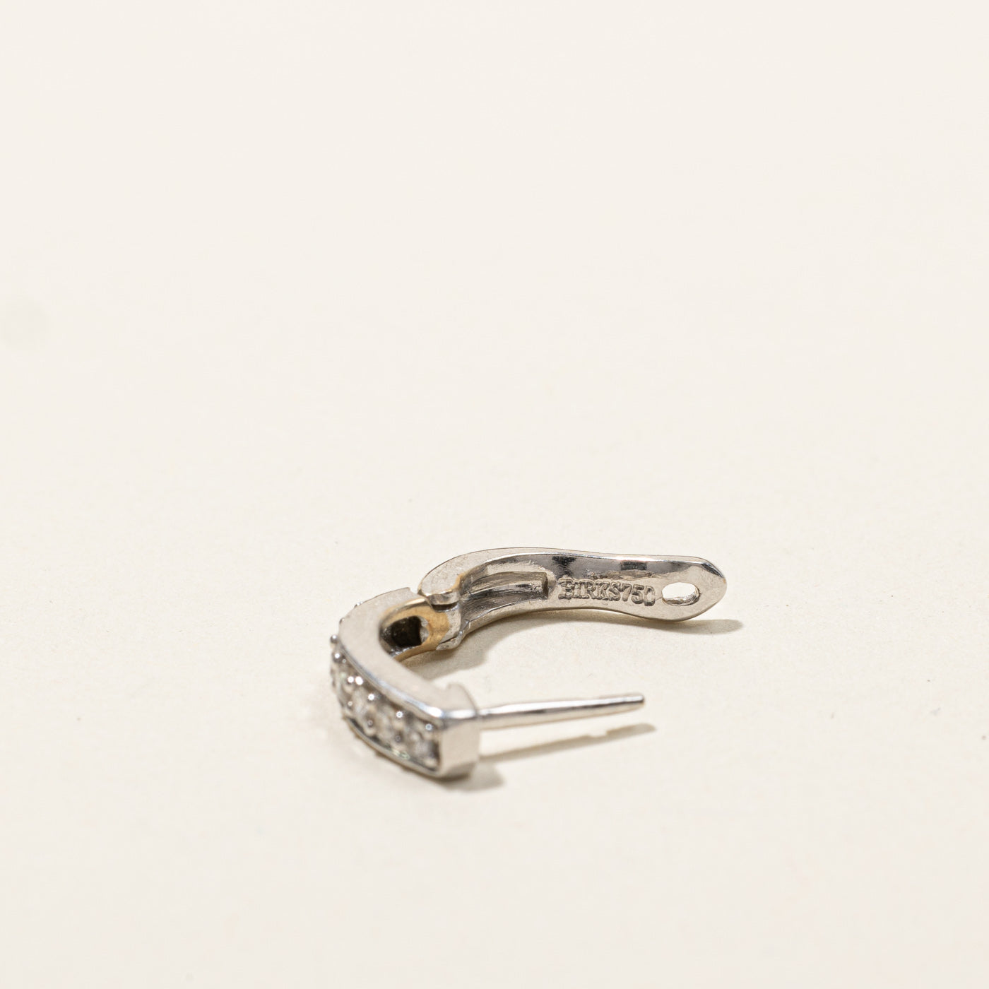 Pave Diamond Huggie Earrings | 0.28ctw |