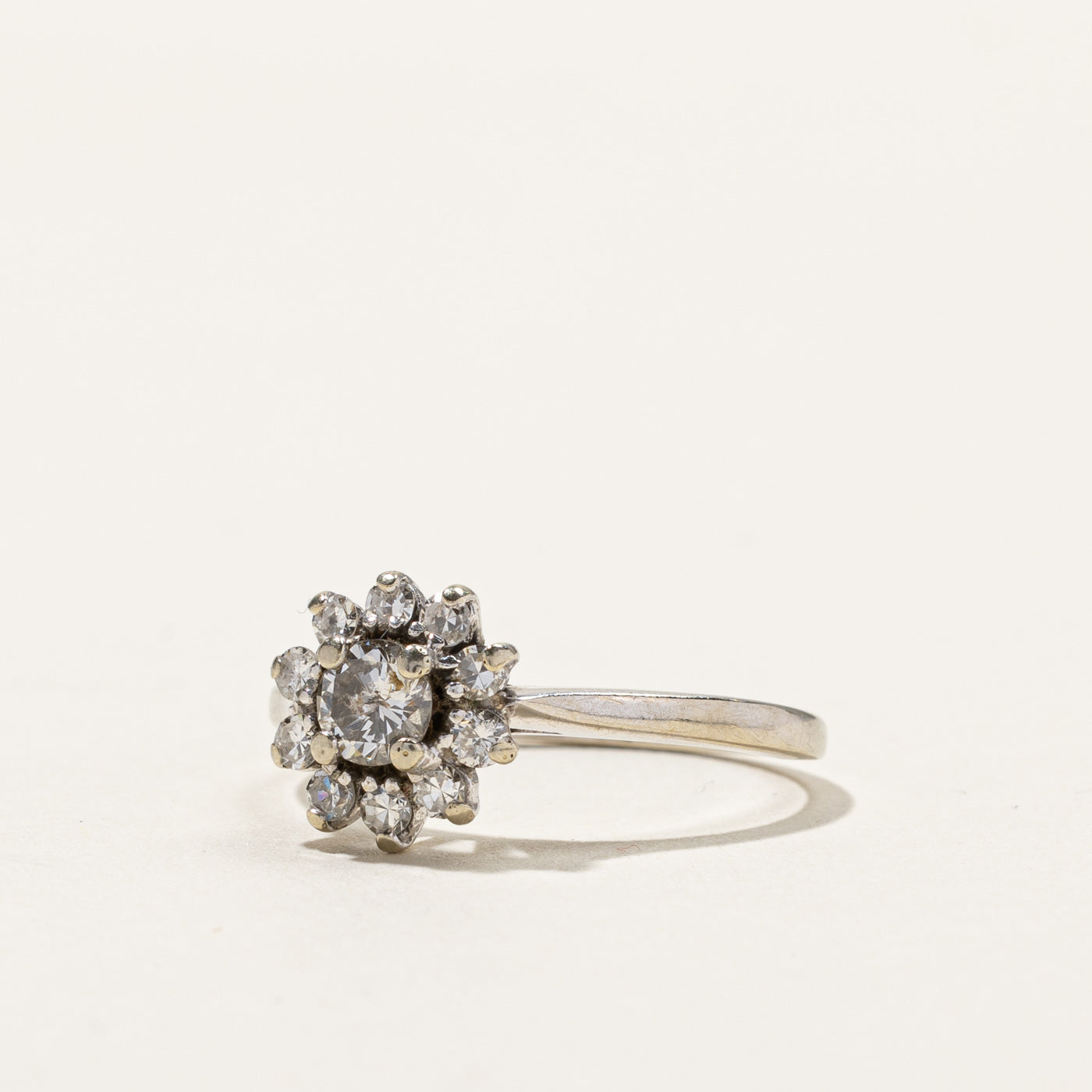 Diamond Cluster Ring | 0.65ctw | SZ 6.5 |