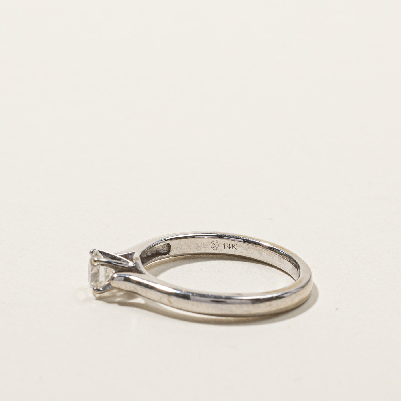 Solitaire Celebration Fire Diamond Ring | 0.31ct | SZ 5.5 |