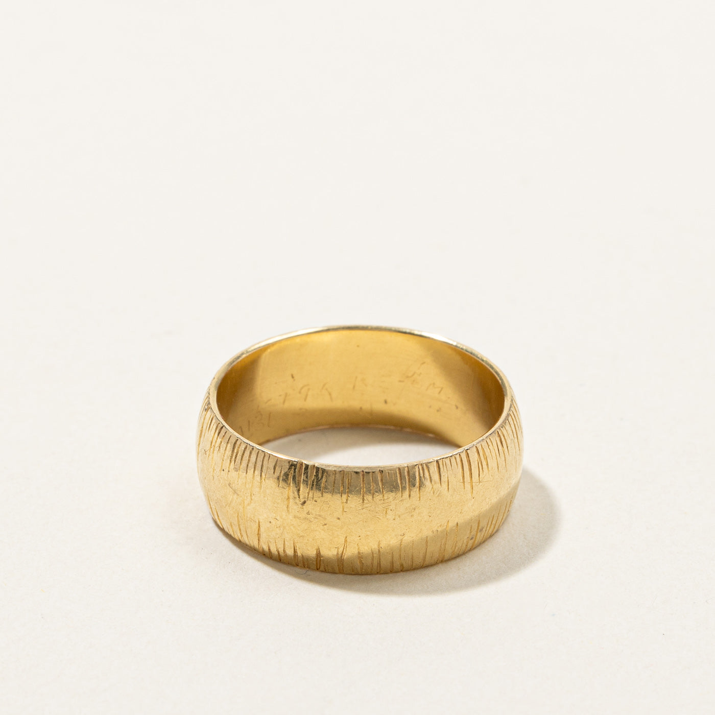 1971 London Brushed Gold Cigar Band | SZ 7 |