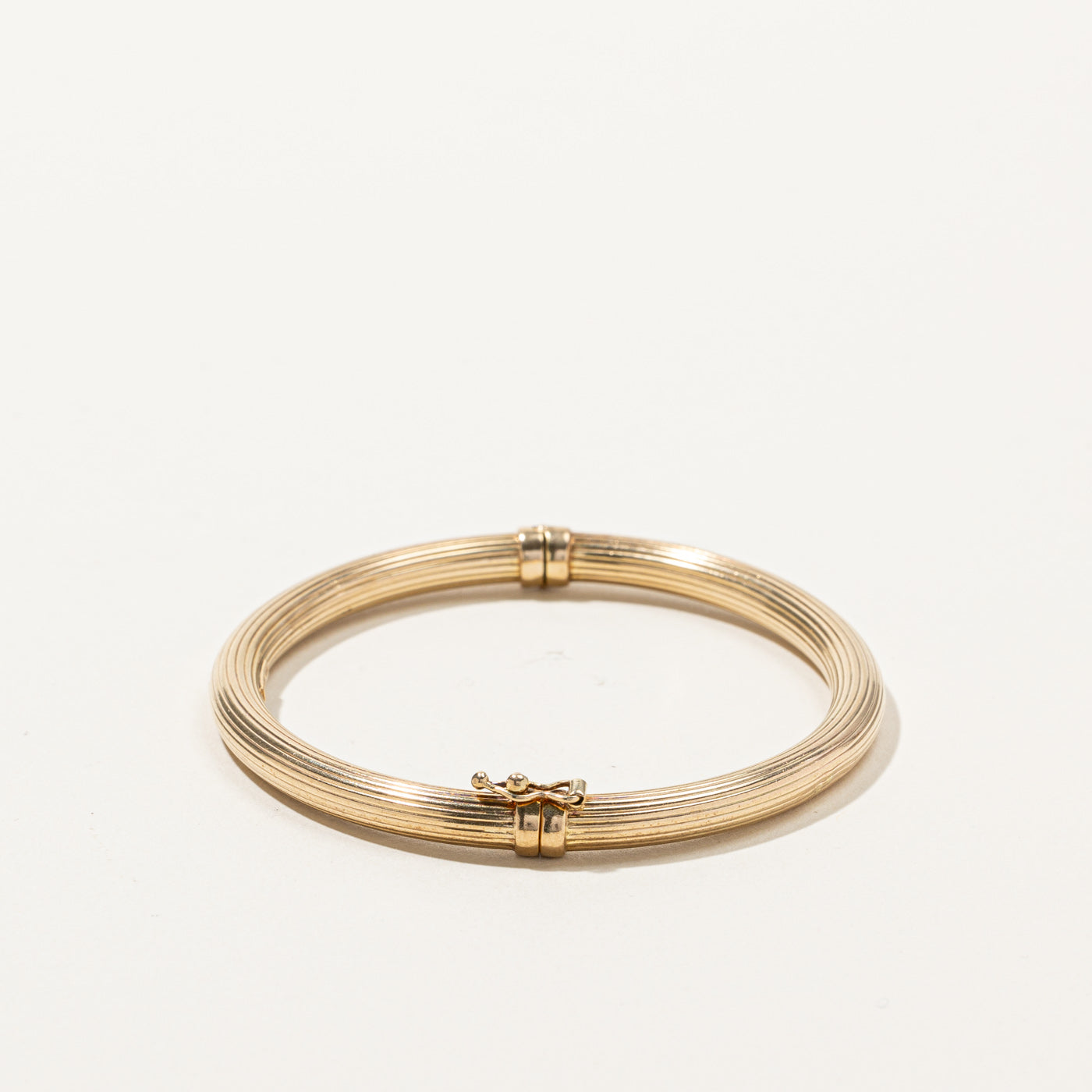 9k Gold Bangle | 7"|