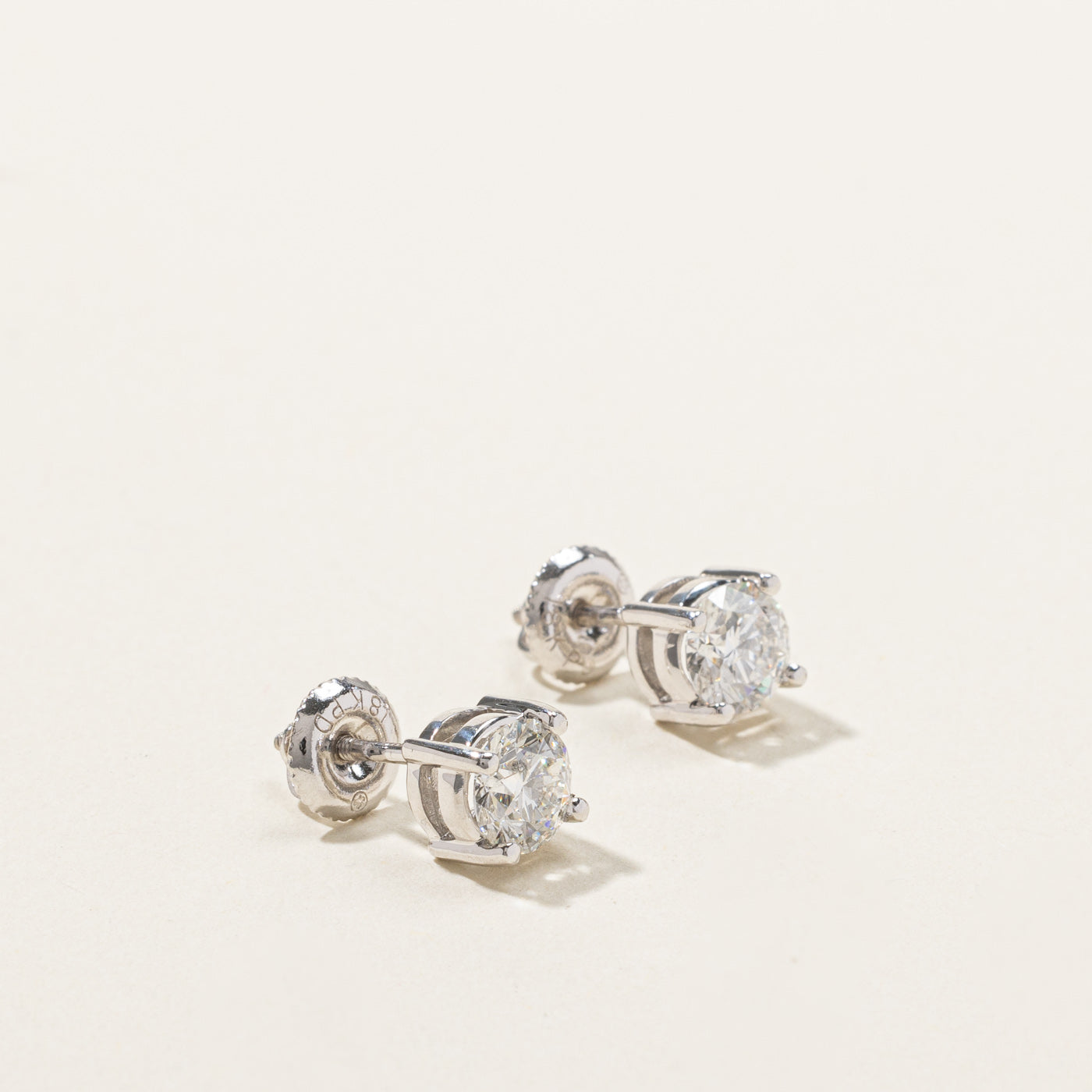 Diamond Stud Earrings | 1.40ctw SI1/SI2 H/I |