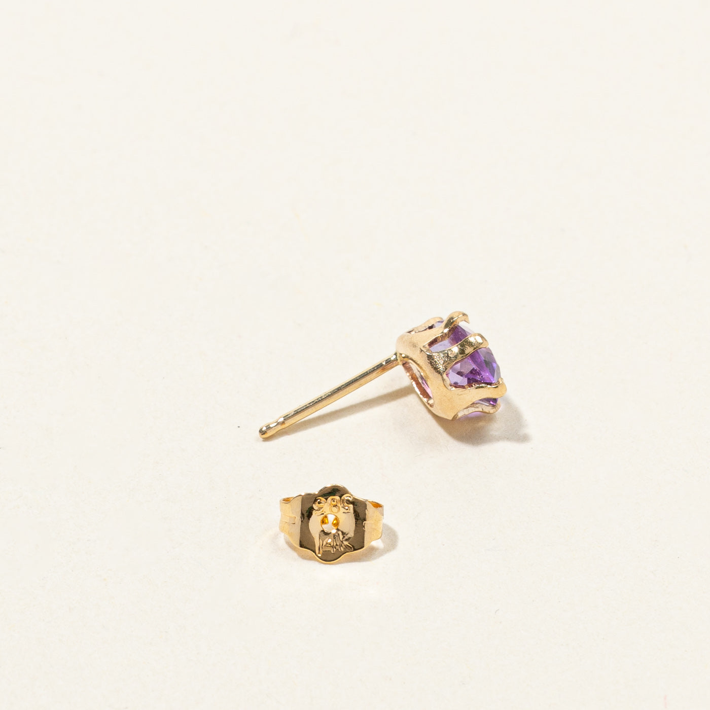 Amethyst Stud Earrings | 1.20ctw |