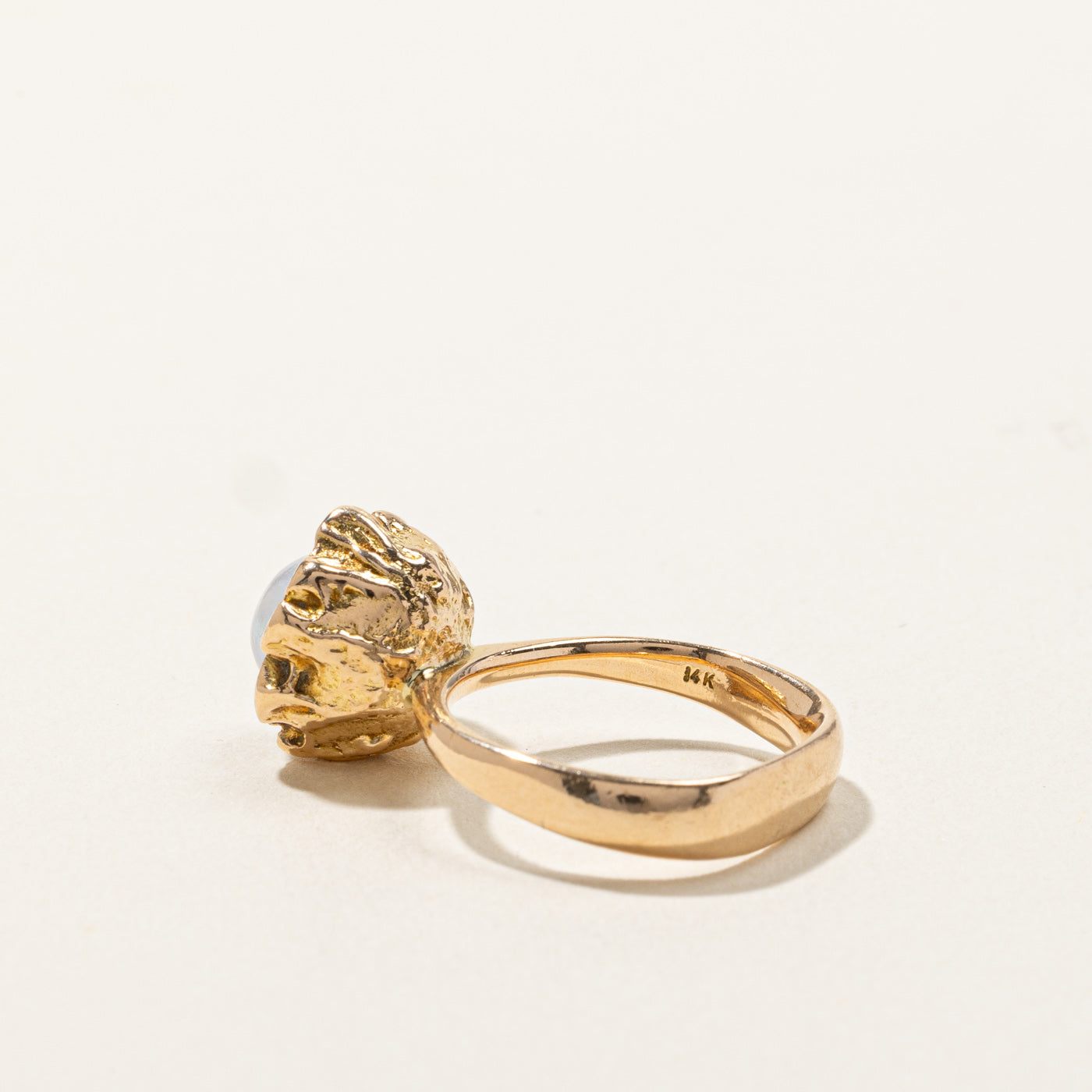 High Set Baroque Pearl Ring | SZ 6.5 |