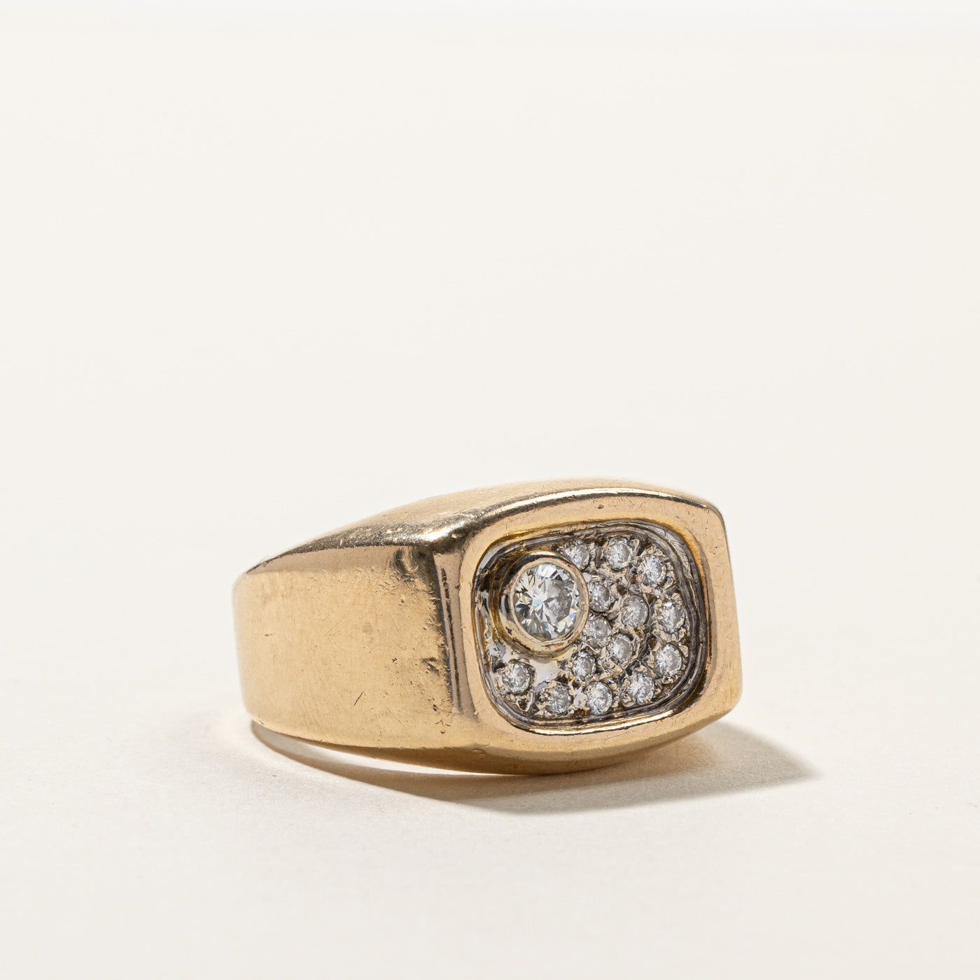 Cluster Set Diamond Ring | 0.49ctw | SZ 11 |