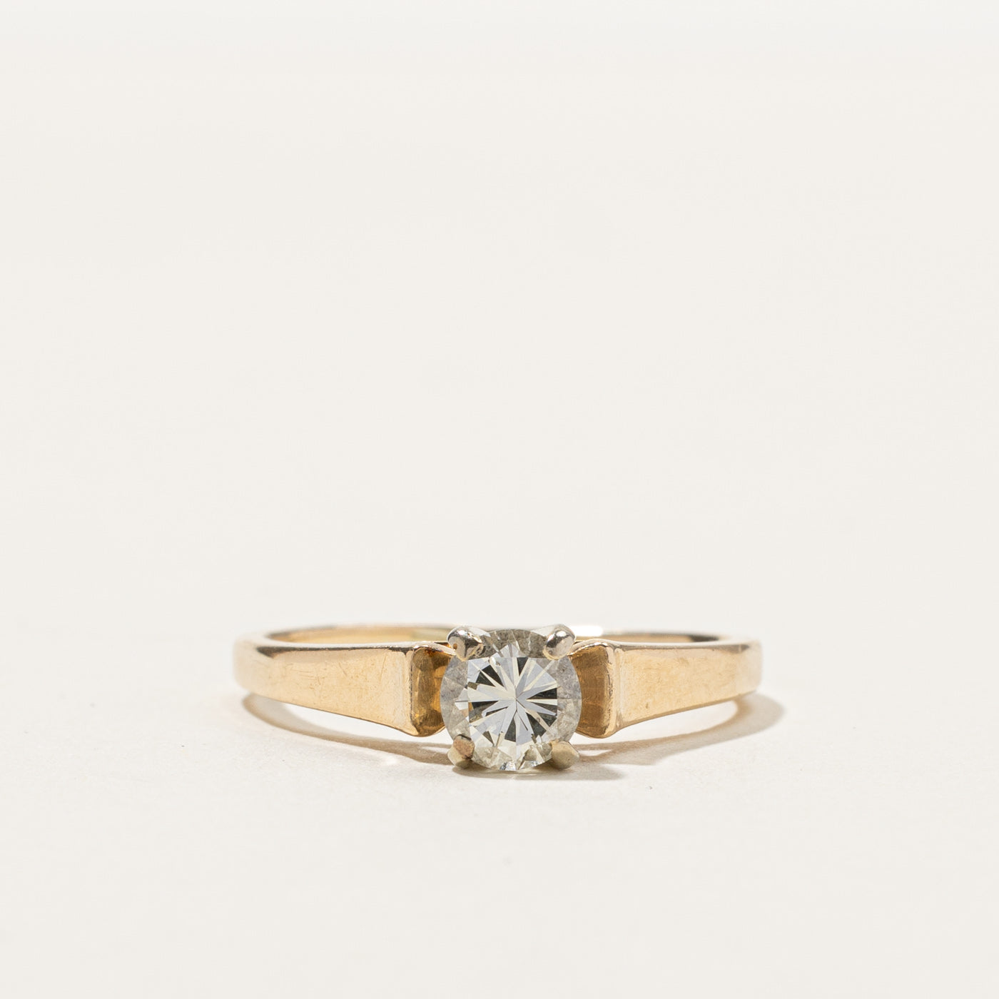 Solitaire Diamond Ring | 0.45ct | SZ 6.75 |