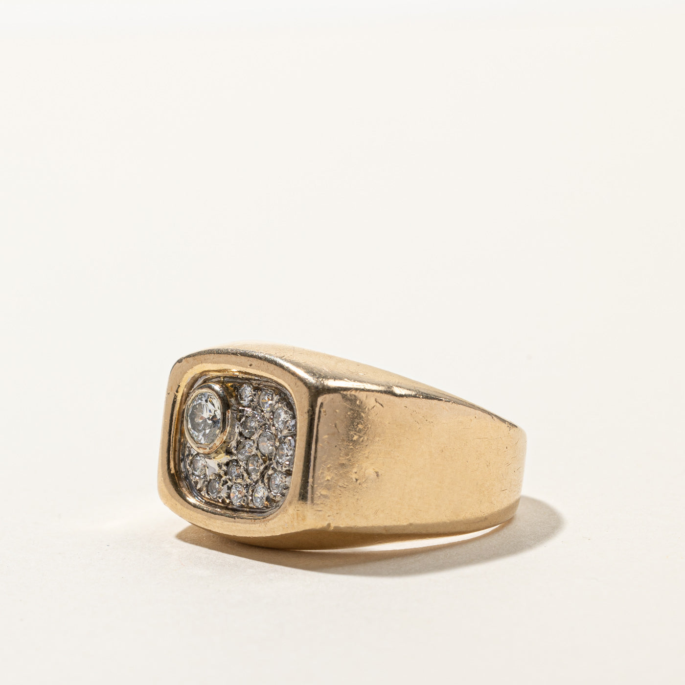 Cluster Set Diamond Ring | 0.49ctw | SZ 11 |