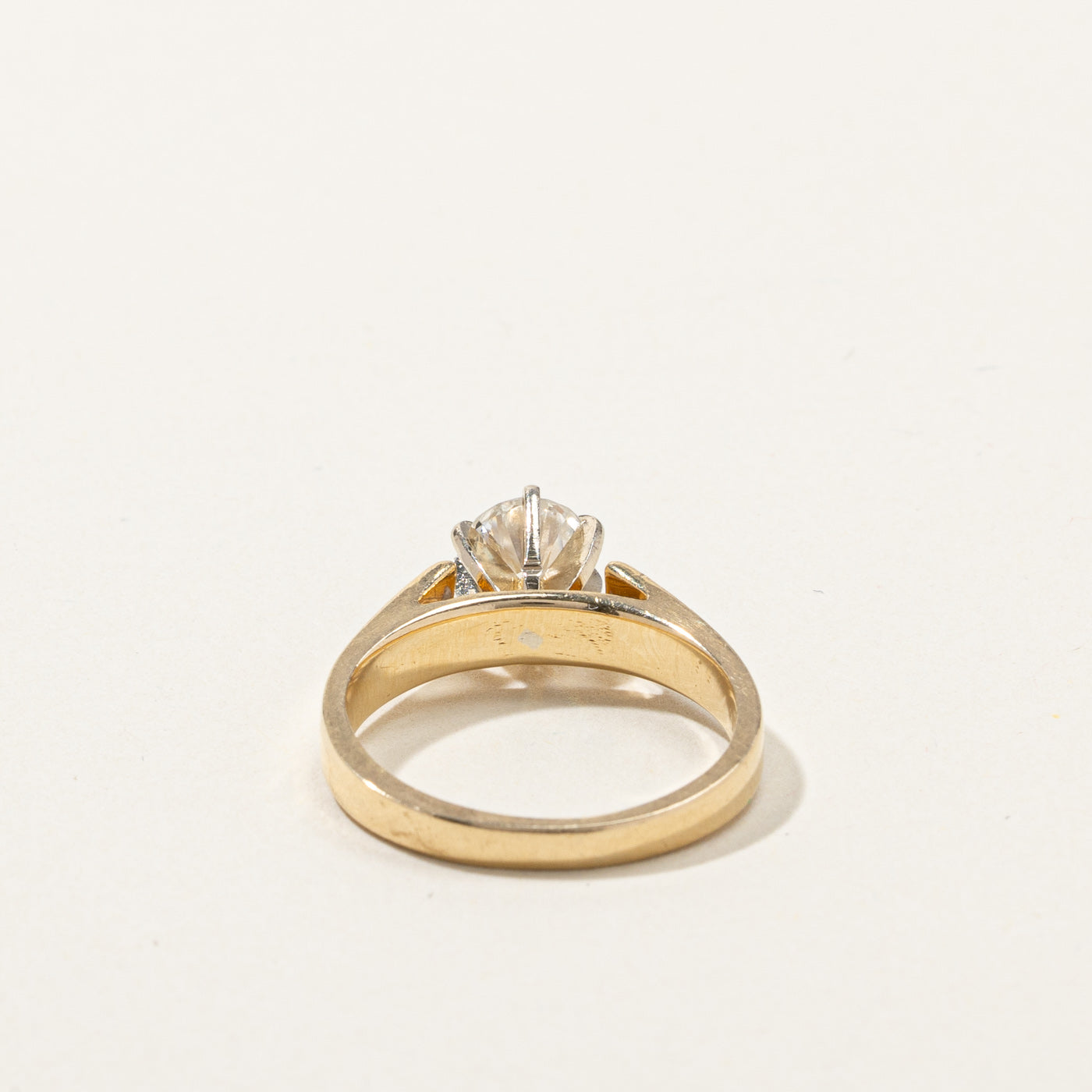 Solitaire Diamond Engagement Ring | 0.62ct | SZ 4 |