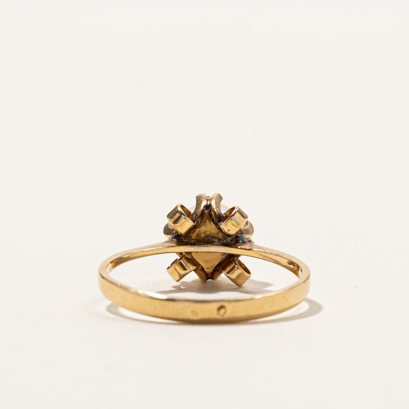 Solitaire Pearl Ring | SZ 8.5 |