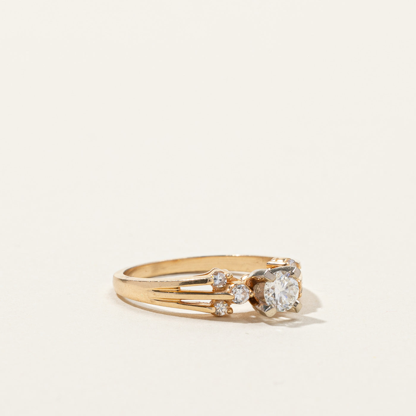 Prong Set Diamond Ring