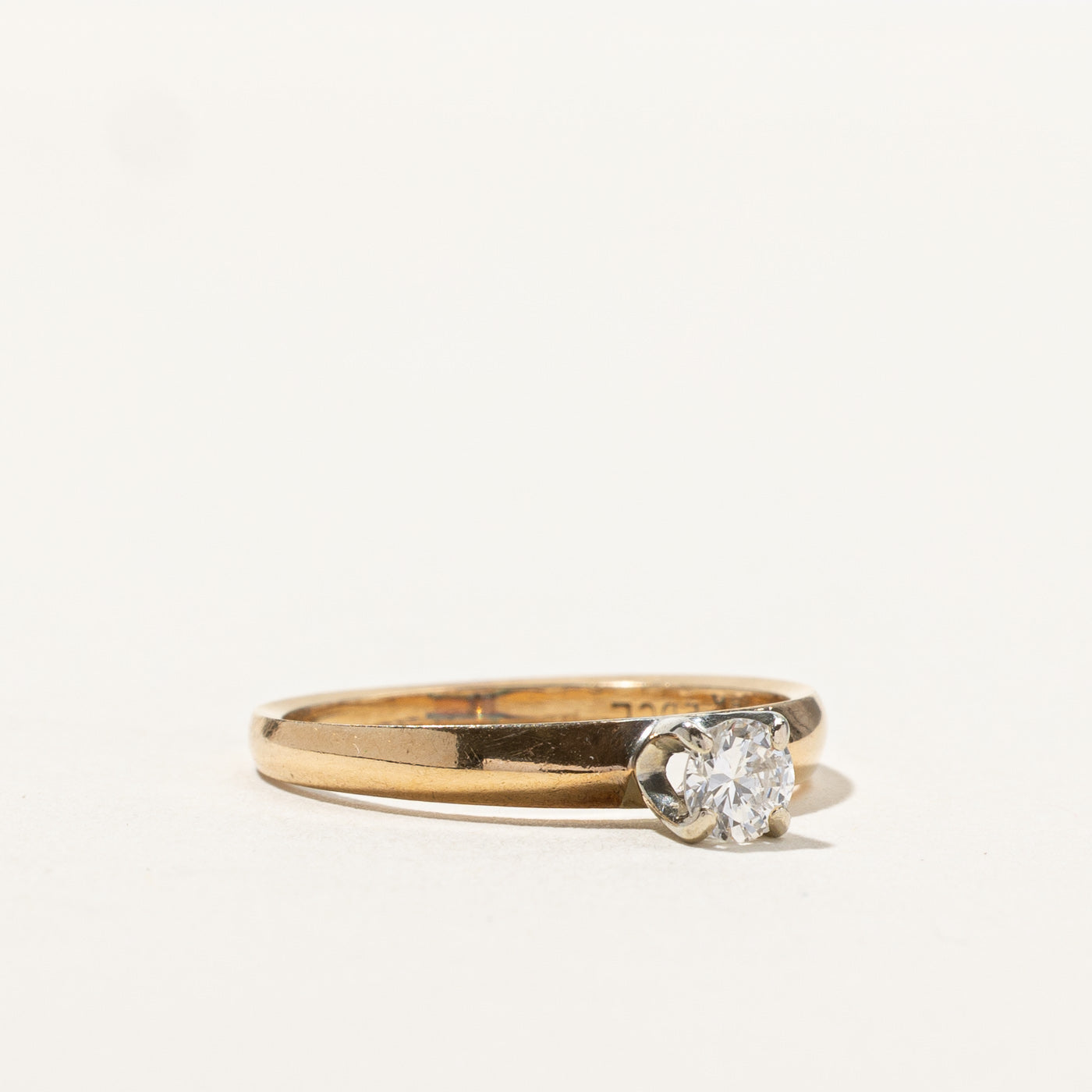 Solitaire Diamond Ring | 0.23ct | SZ 6.5 |