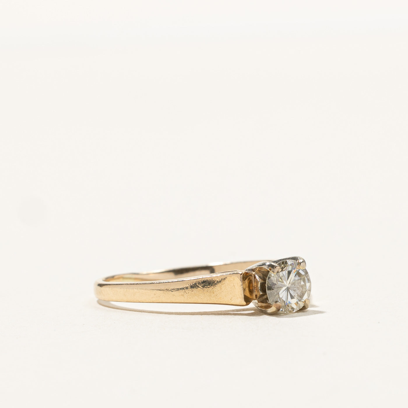 Solitaire Diamond Ring | 0.45ct | SZ 6.75 |