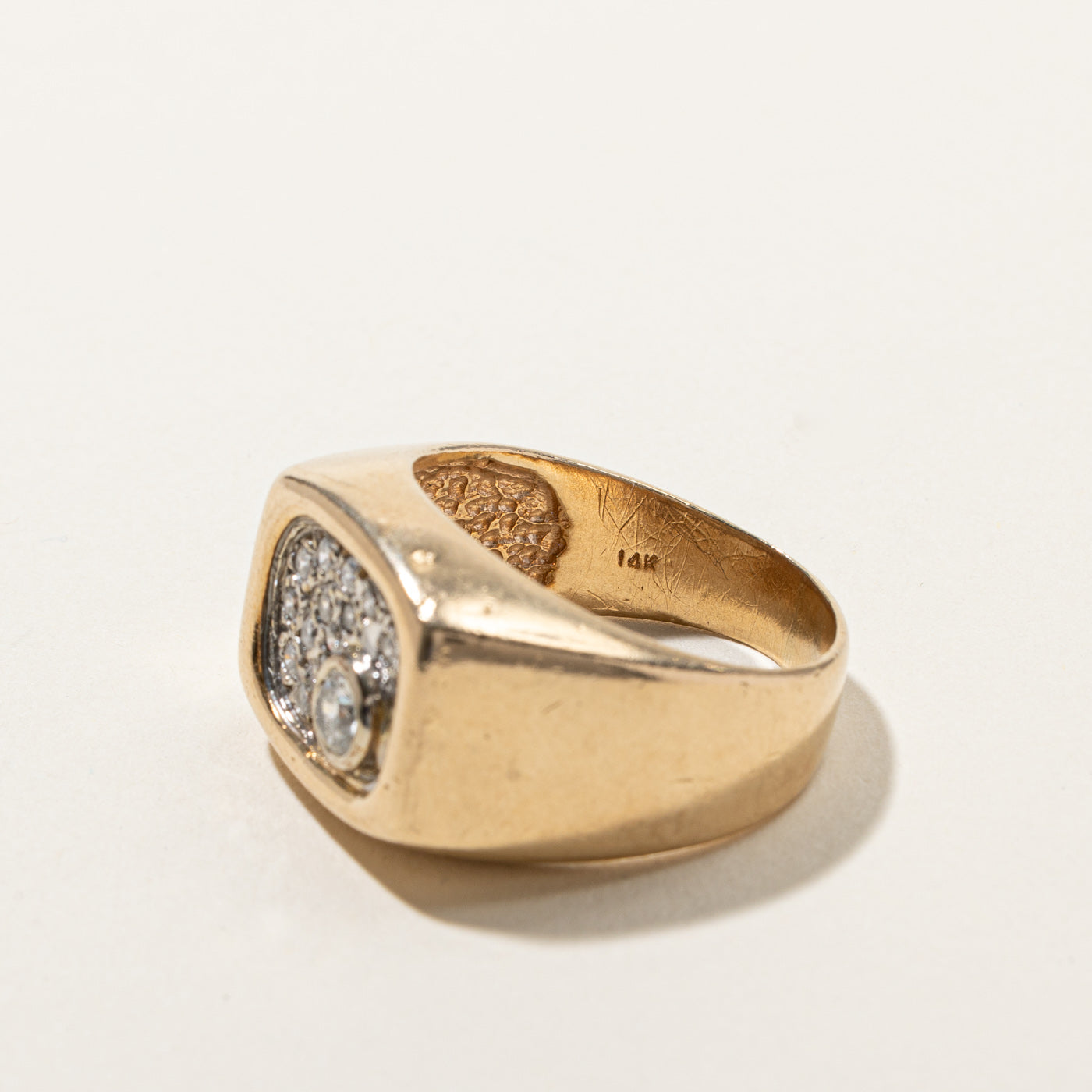 Cluster Set Diamond Ring | 0.49ctw | SZ 11 |