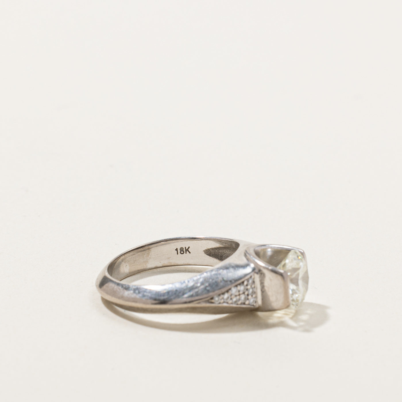High Set Tension Diamond Engagement Ring | 1.50ctw | SZ 5.25 |