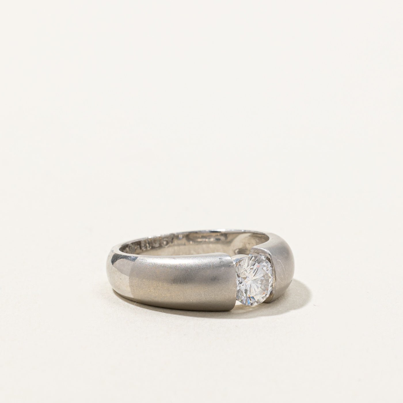 Tension Set Diamond Ring | 0.57ct VVS1 G | SZ 5.5 |