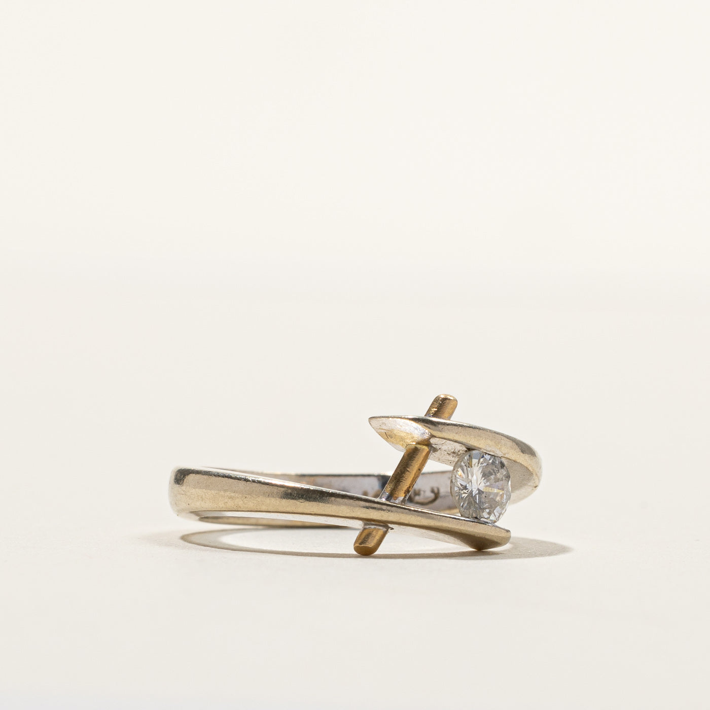 Bypass Diamond Ring | 0.26ct | SZ 5.75 |