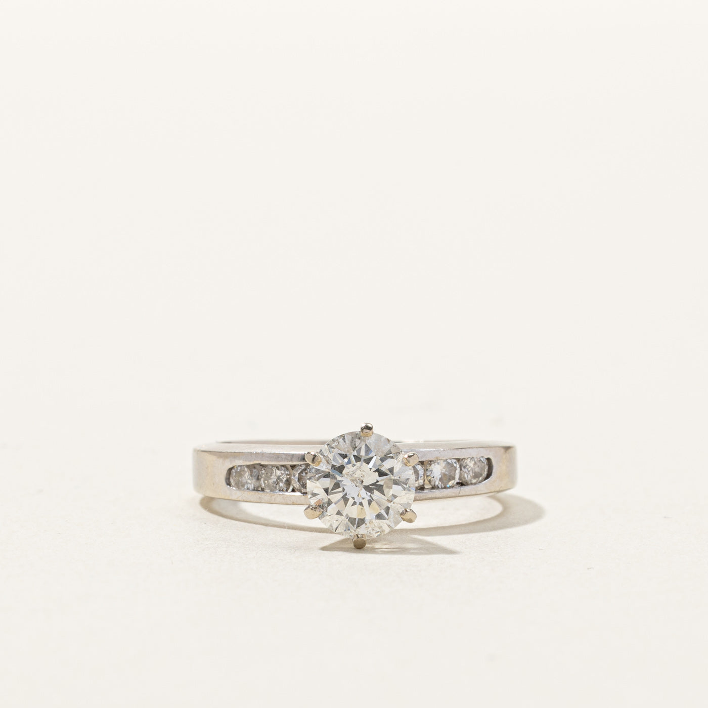 High Set Diamond Engagement Ring | 1.25ctw I1 I | SZ 6.5 |