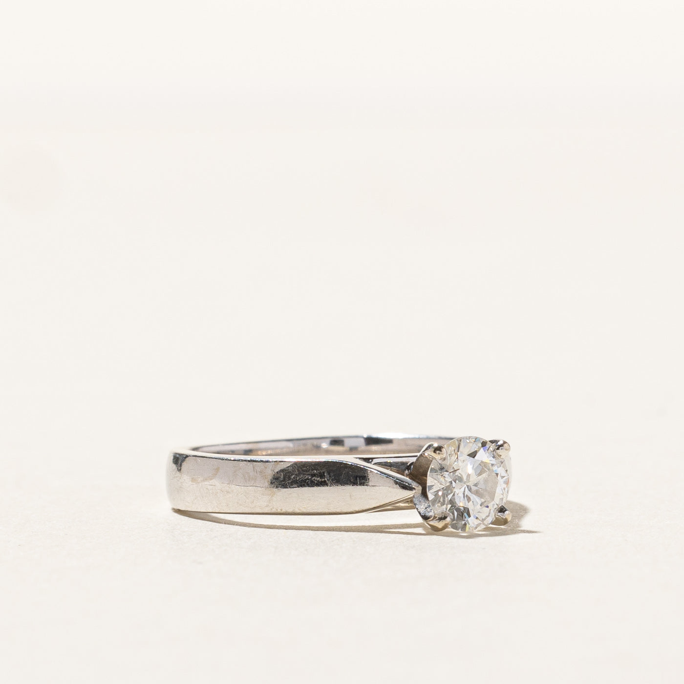 Solitaire Diamond Ring | 0.42ct | SZ 4.5 |