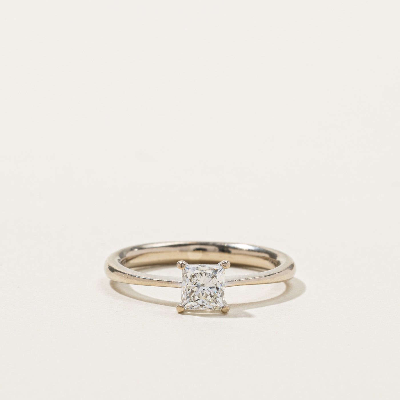 Solitaire Princess Diamond Ring | 0.54ct SI1 G | SZ 5.5 |