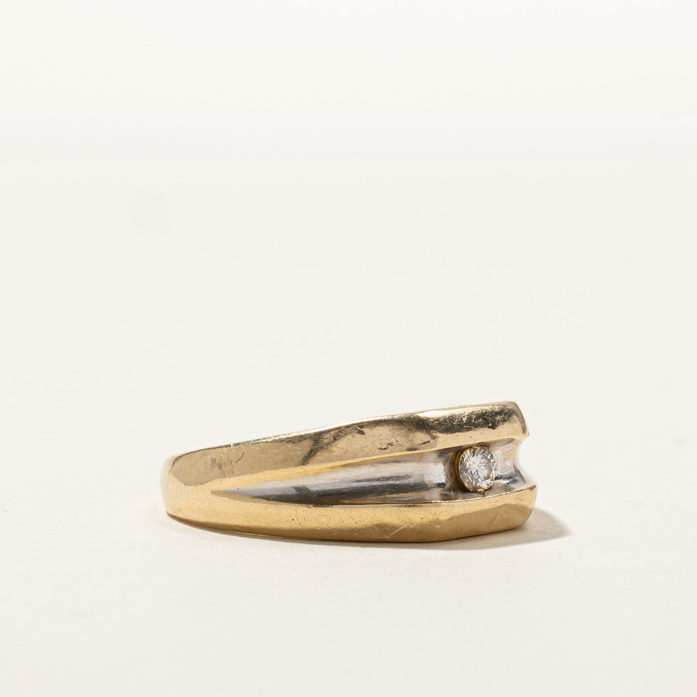 Tension Set Diamond Ring | 0.15ct | SZ 12.5 |
