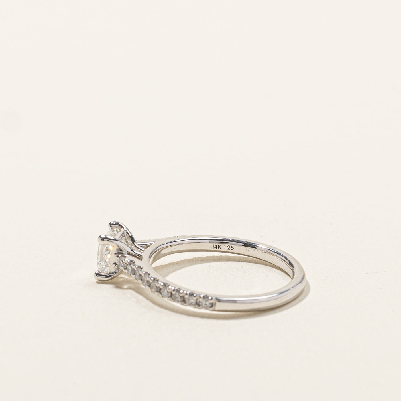Princess Cut Diamond Engagement Ring | 1.25ctw | SZ 7.5 |