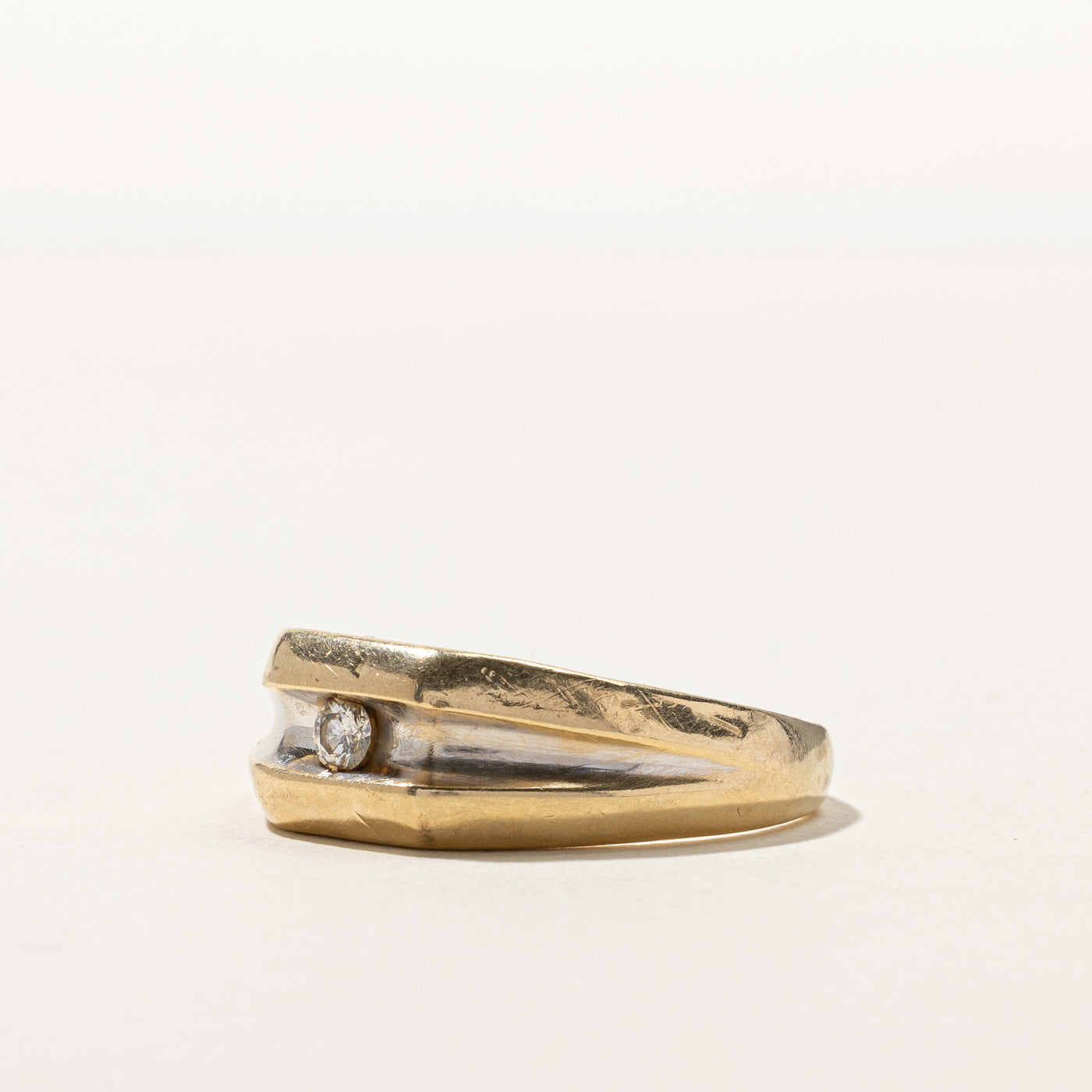 Tension Set Diamond Ring | 0.15ct | SZ 12.5 |