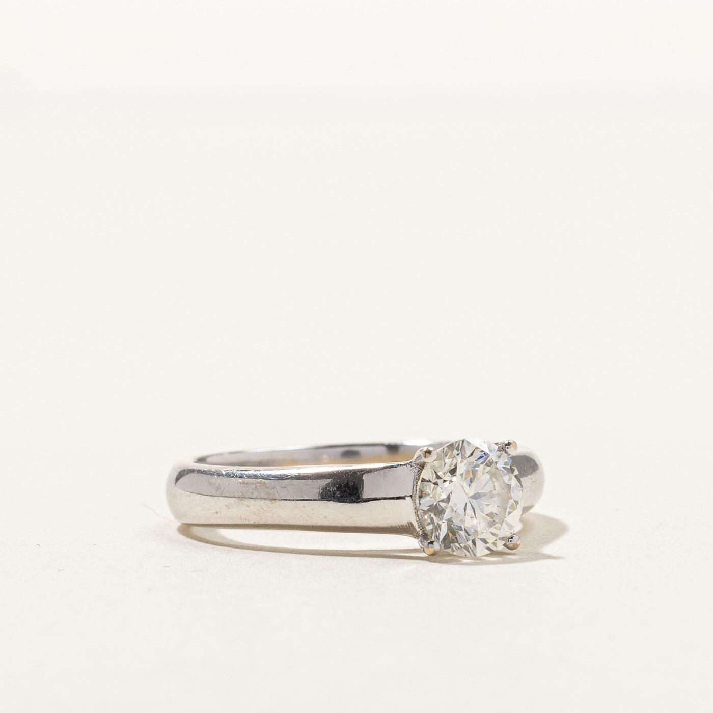 Solitaire Diamond Engagement Ring | 1.00ct SI2 H | SZ 6.75 |
