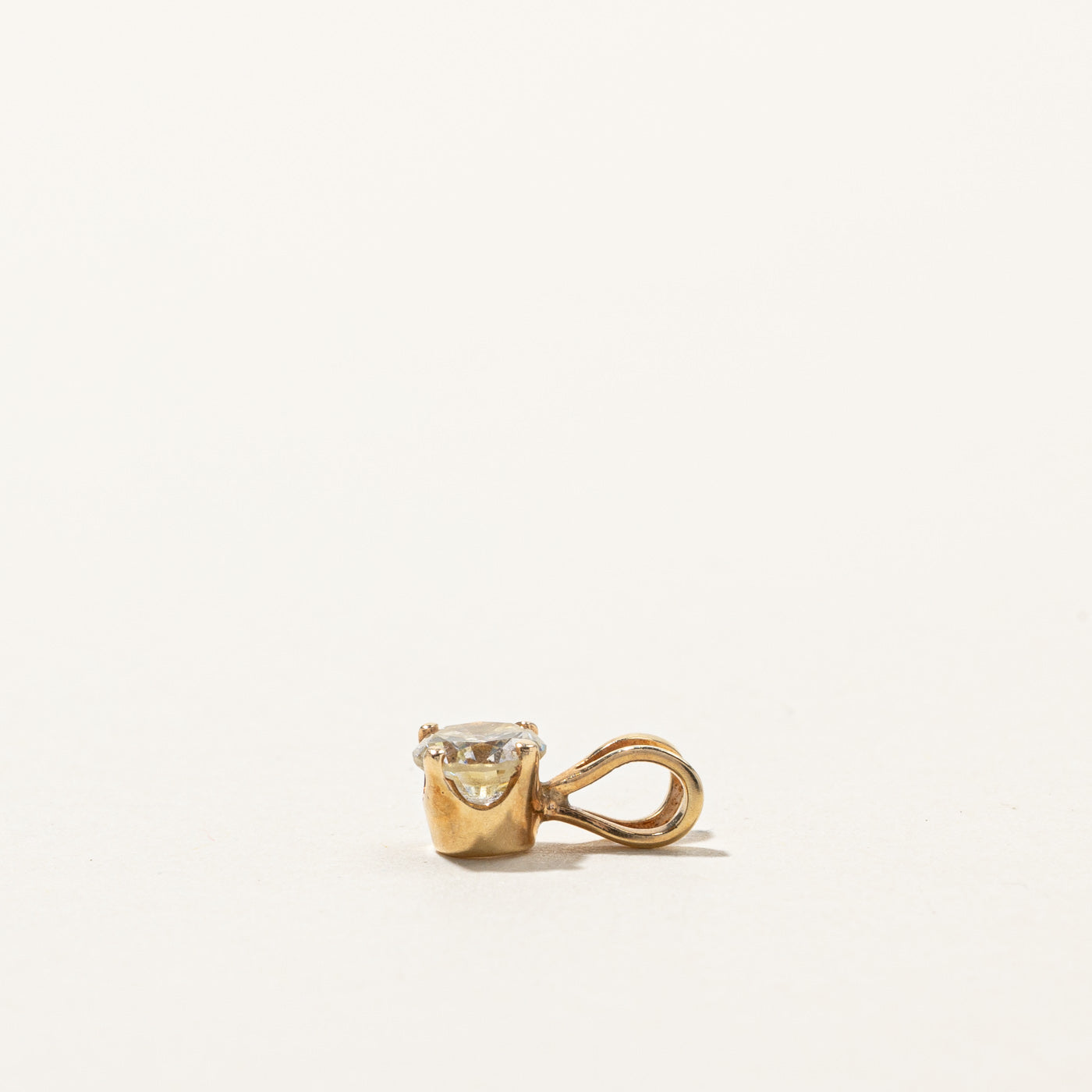Pendentif Diamant Solitaire | 0,44 ct |
