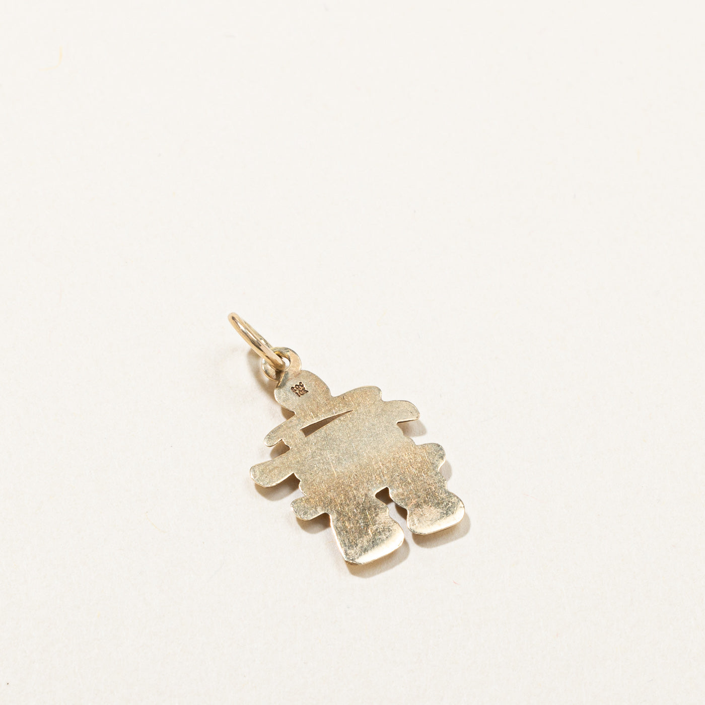 Gold Inukshuk Pendant