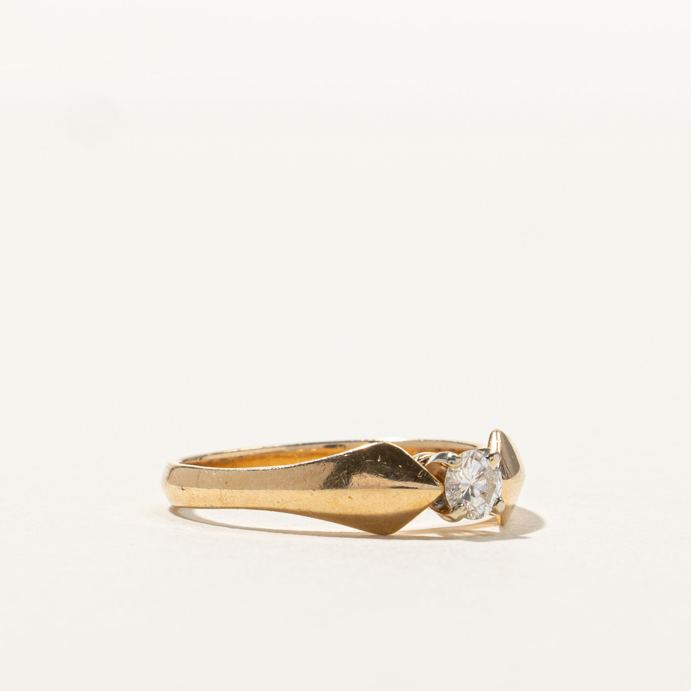 Solitaire Diamond Ring | 0.17ct | SZ 5.75 |