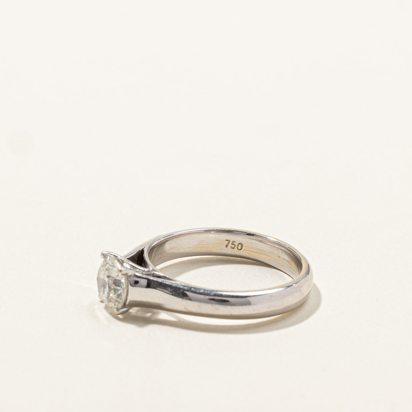 Solitaire Diamond Engagement Ring | 1.00ct SI2 H | SZ 6.75 |