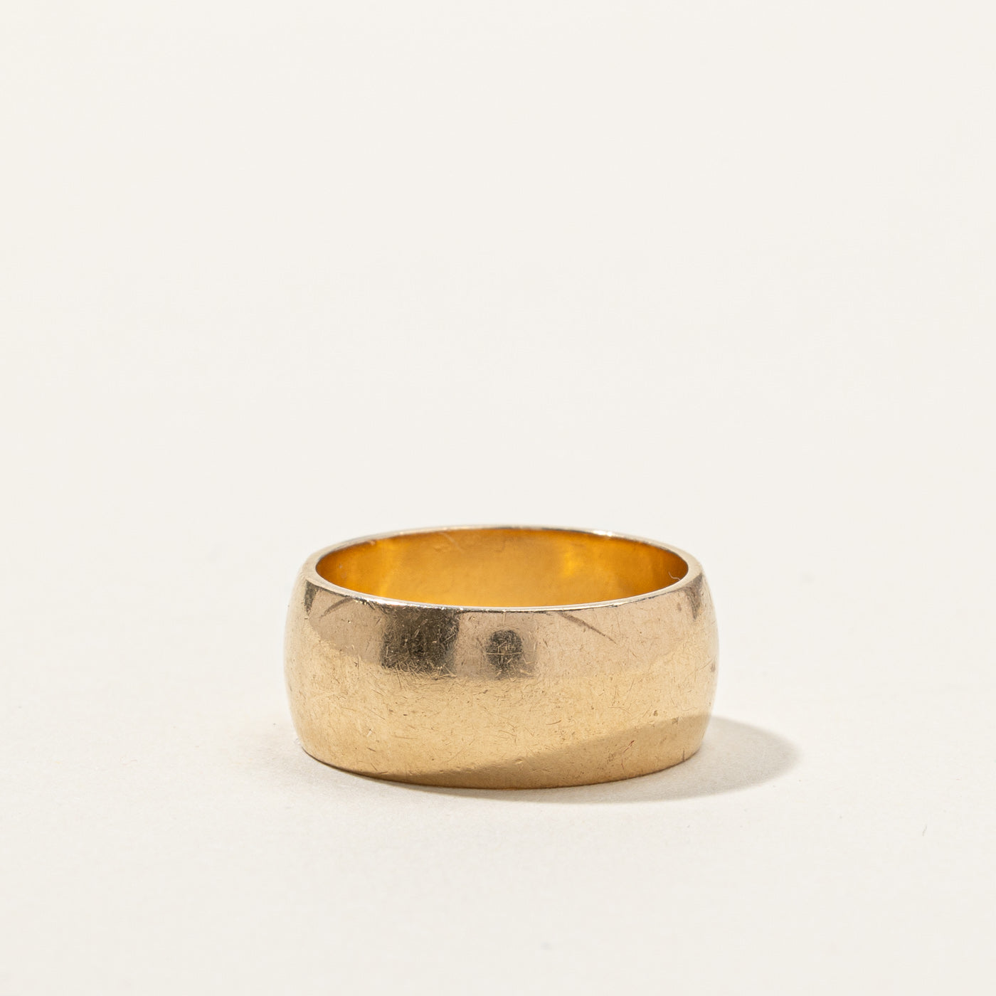 Gold Plain Cigar Band | SZ 5.25 |