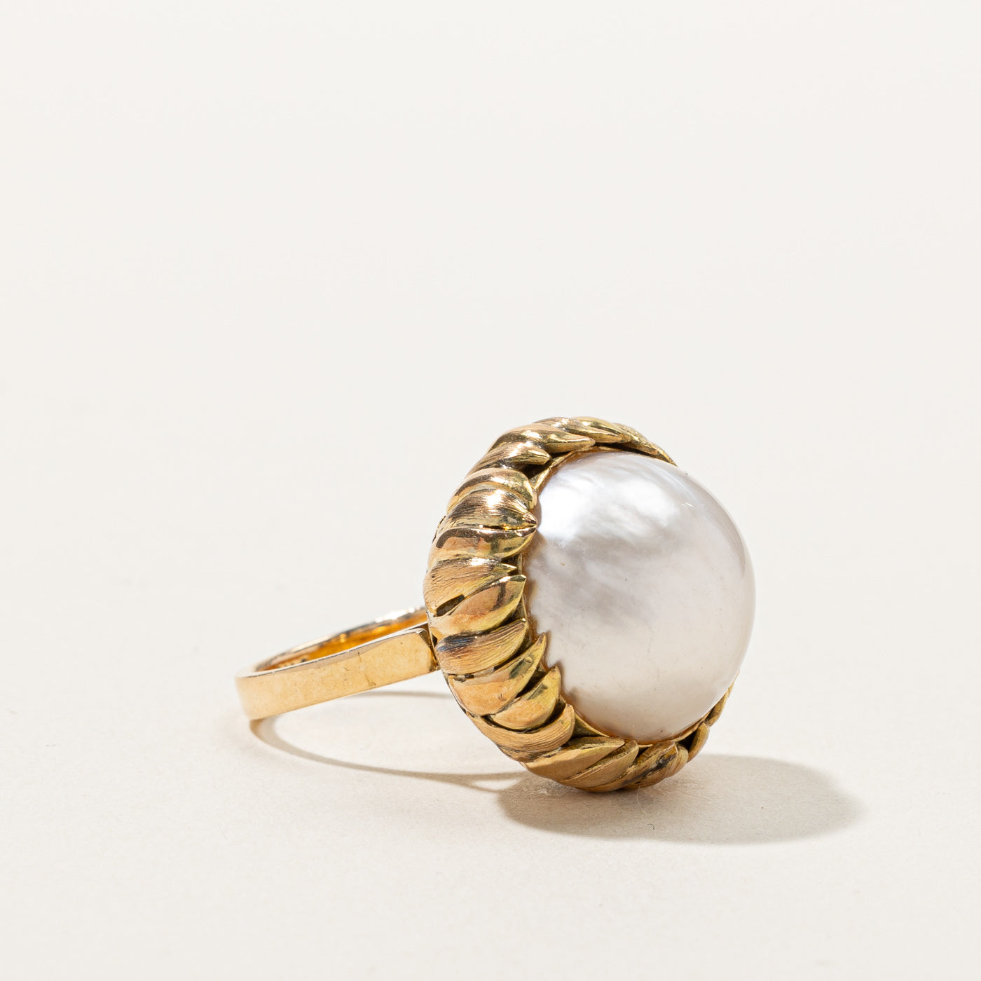 Pearl Dome Ring | SZ 6.25 |