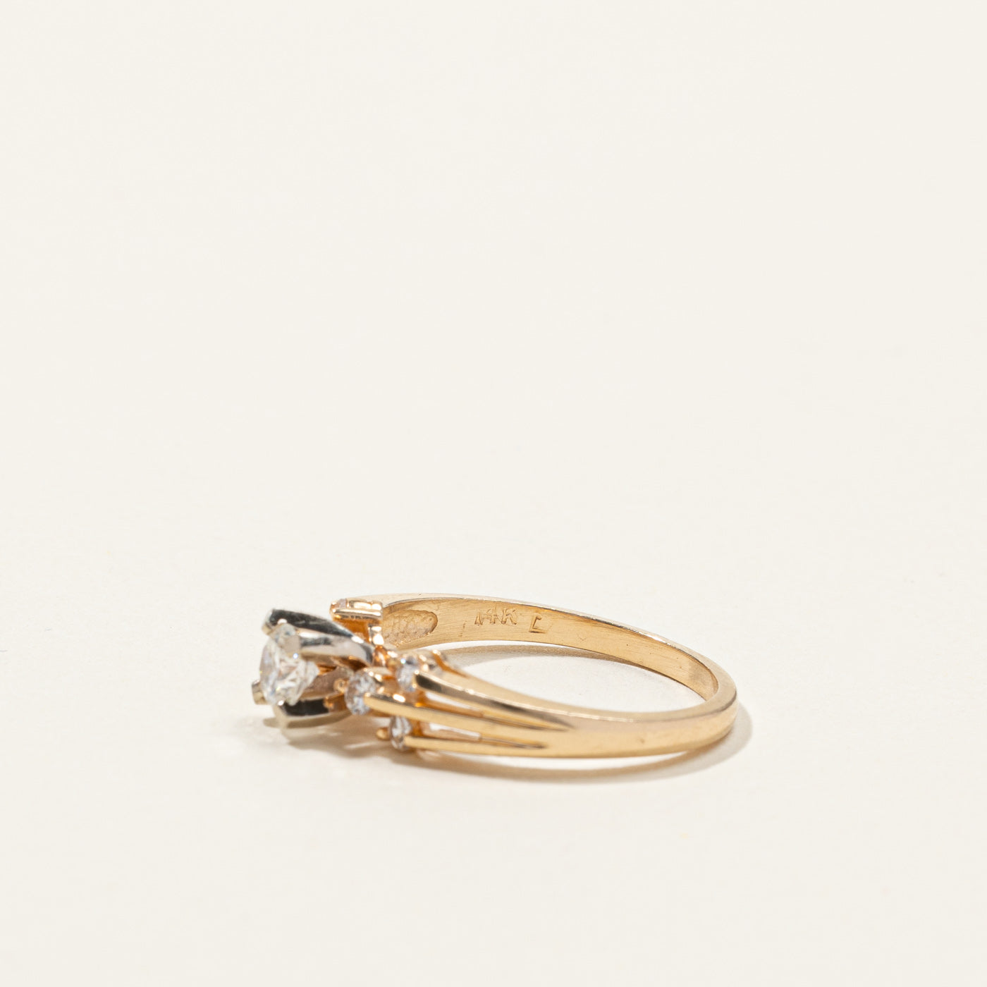Prong Set Diamond Ring