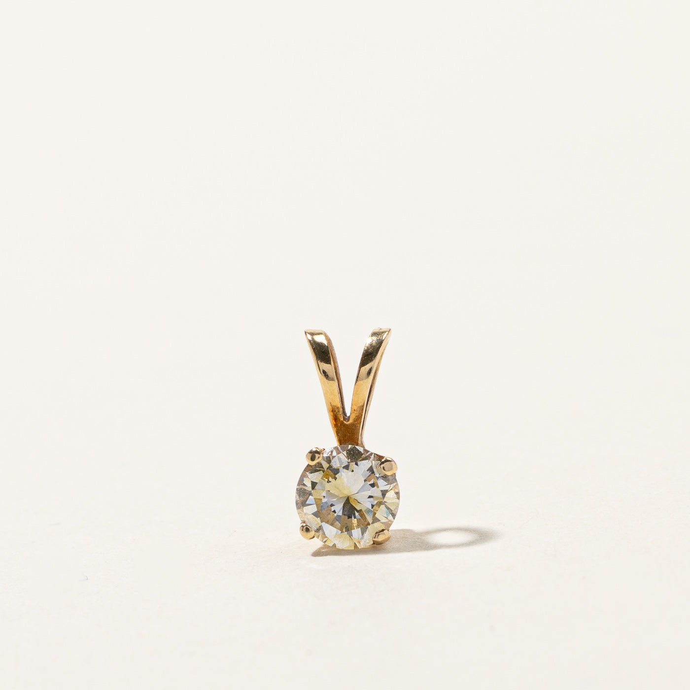 Pendentif Diamant Solitaire | 0,44 ct |