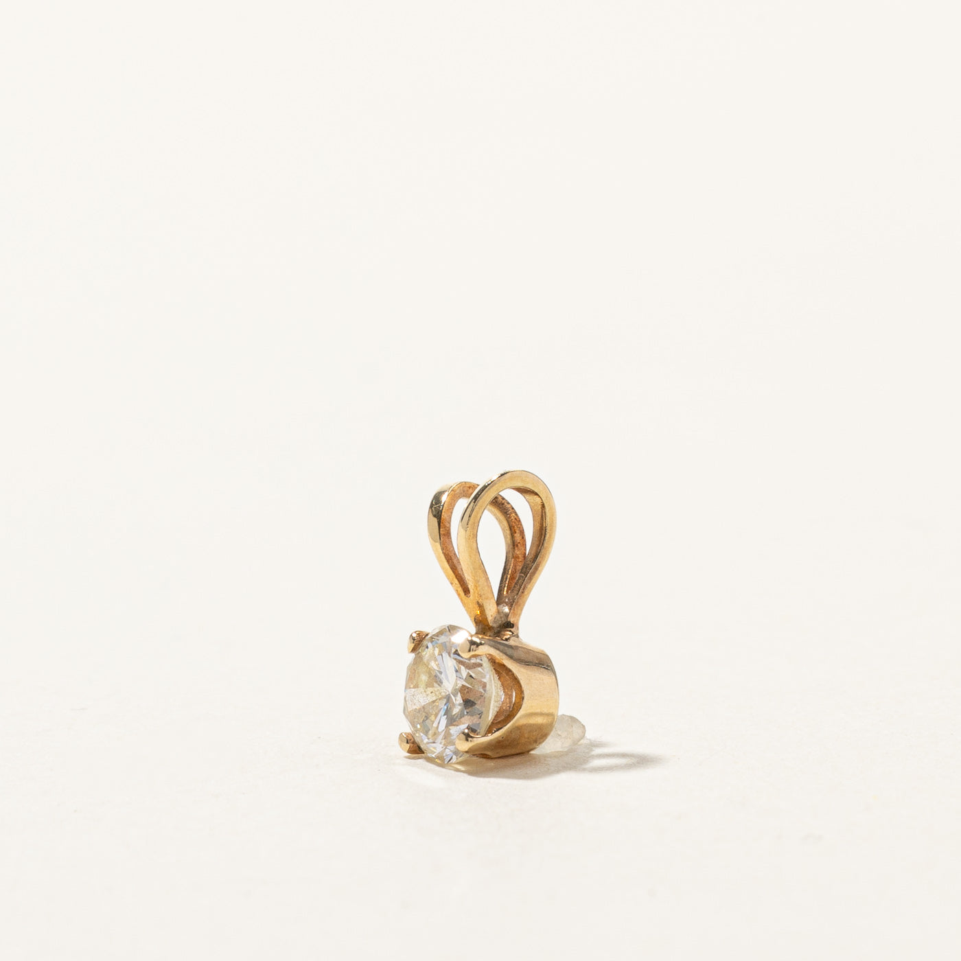 Pendentif Diamant Solitaire | 0,44 ct |