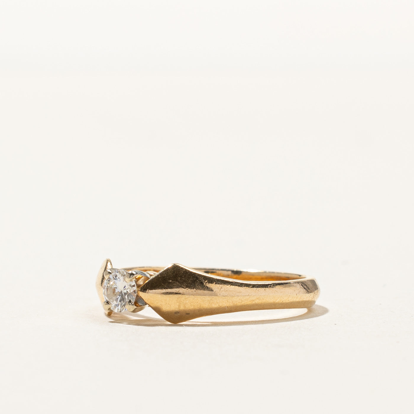 Solitaire Diamond Ring | 0.17ct | SZ 5.75 |