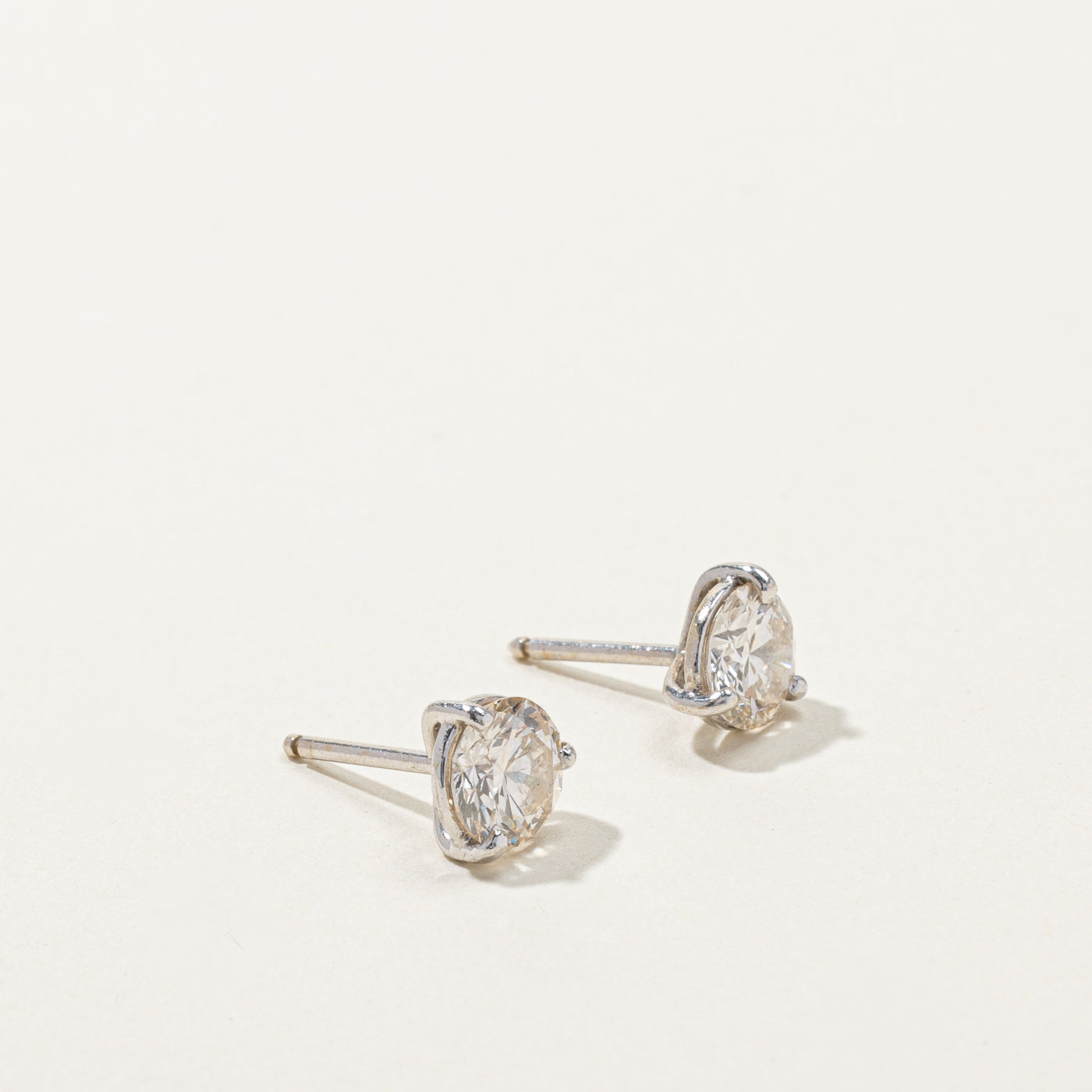 Diamond Stud Earrings | 2.10ctw VS1/VS2 K/L |