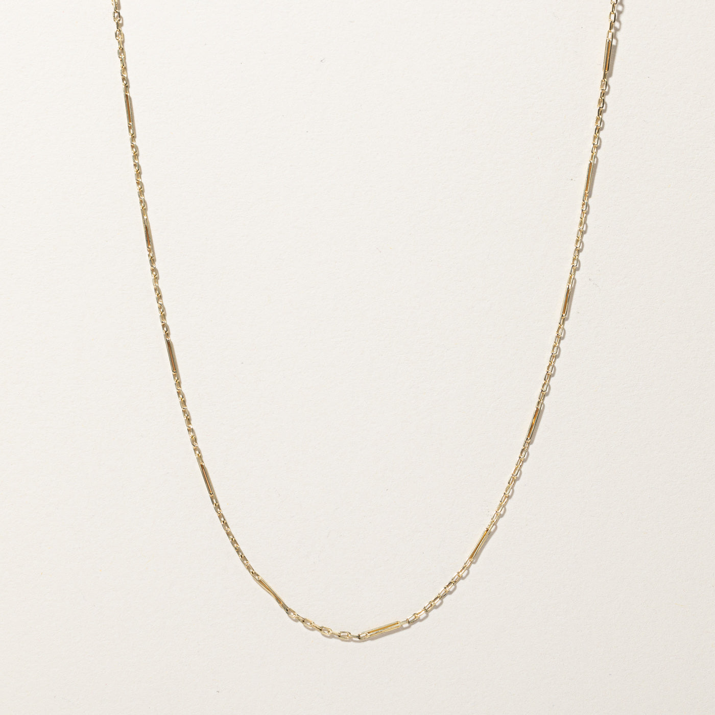 Bar Link Chain | 18"|